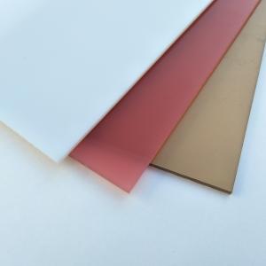 China 10mm 15mm UV Coating Bronze Solid Polycarbonate Sheet For Roofing Cover wholesale