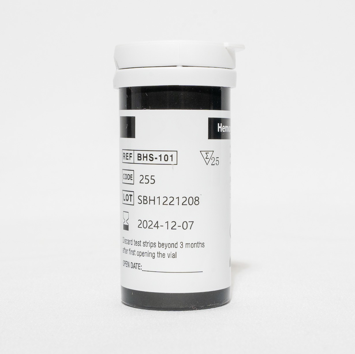 HZ EGS-101 Blood Sugar Test Strips For Intelligent Glucose Analysis Instrument