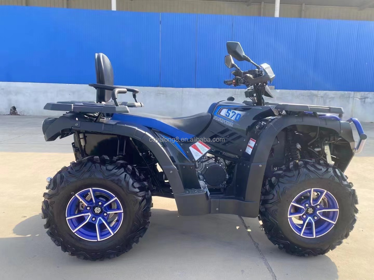 600CC Four Wheel ATV Motorcycle Gasoline Dune Dirt Bike with 60V Voltage and 500W Motor