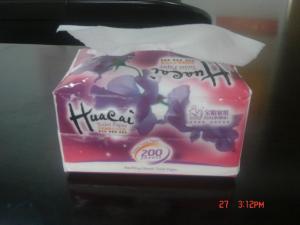 China Eco Friendly 3 Ply Tissues , Plastics Bag Soft Pack Facial Tissue Paper wholesale
