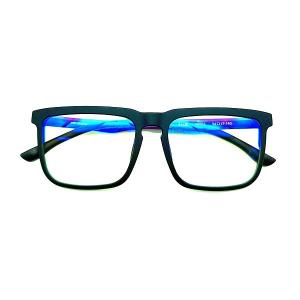 China 51mm Blue Light Transition Glasses Full Rim Square Eyeglasses UV Protection wholesale