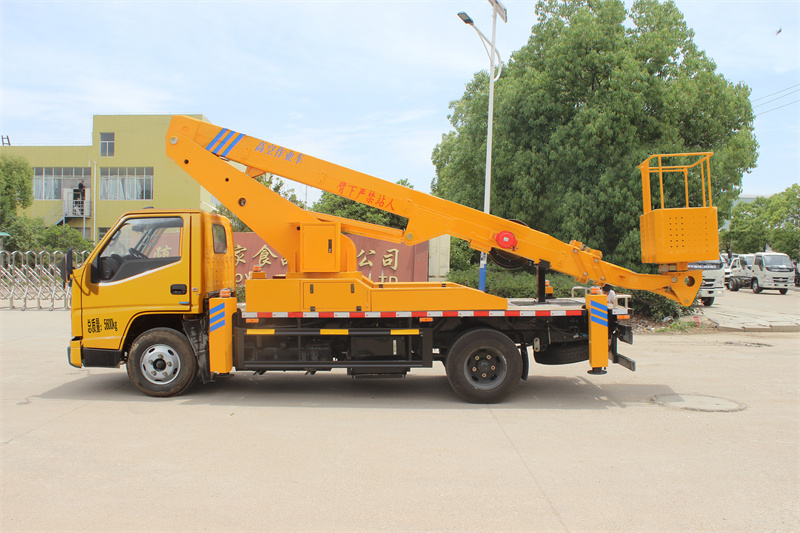 Jmc Brand 12m 14m 16m 21m 30m High Altitude Operation Truck Mounted Aerial Work Platform Truck
