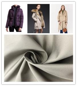 China Customize Color Soft Nylon Fabric High F Twill Coated , Water Resistant Nylon Fabric wholesale