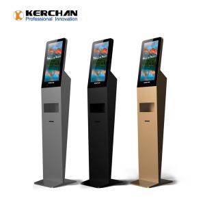 China Indoor TFT 3G 4G 300cd/M2 Sanitizer Dispenser Kiosk wholesale