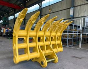 China Q355B 45T Mini Excavator Root Rake Construction Machinery Parts wholesale