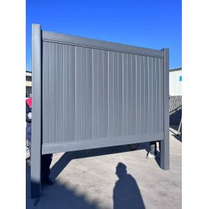 China Professional Weather Resistant PVC Privacy Fence 2440mm Wide wholesale