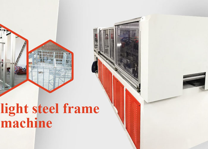 1500m/h New Developed Light Steel Roll Forming Machine with Framing Software with 7.5KW
