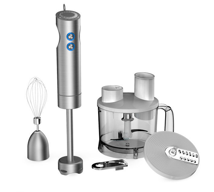 Stainless Steel Slim Wand Blender Stick Immersion Blender