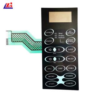 China 3M467 Rear Adhesive Dome Embossed Tactile Membrane Switch wholesale