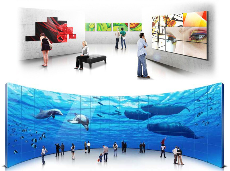 JCVISION LCD Video Wall Display 43inch LCD HD Seamless Video Wall