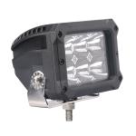 Hanma 18W Auxiliary LED Work Flood Lights Cube With Yellow Decoration Plate