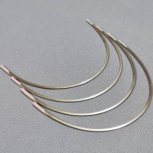 China Swimwear Underwear Bra Wire Frame , U Shaped Metal Bra Underwire 4mm wholesale