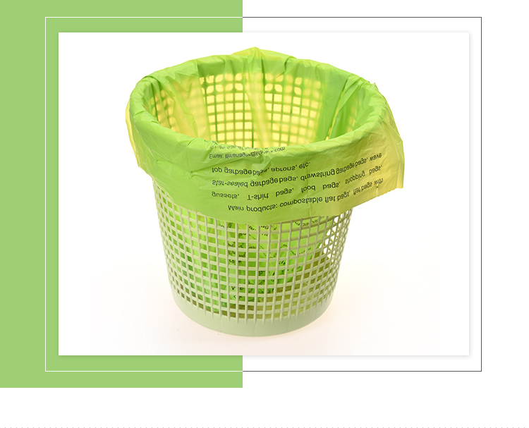 Customed Biodegradable Plastic PE Vest Type Reusable Bags on Roll for Supermarkets