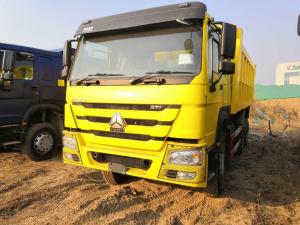 China Yellow Color 10 Tires Big Dump Trucks SINOTRUK HOWO 371HP 6X4 Tipper Truck on sale