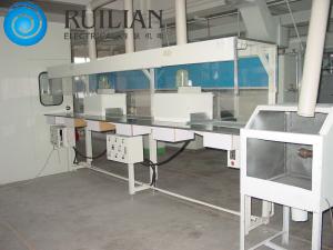 China 8KW Spray Painting Equipments Suspension Conveying Golf Head Spray Line wholesale