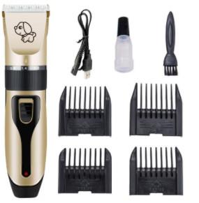 China 1200mAh Dog Grooming Electric Clippers Rechargeable Cat Hair Trimmer Machine wholesale