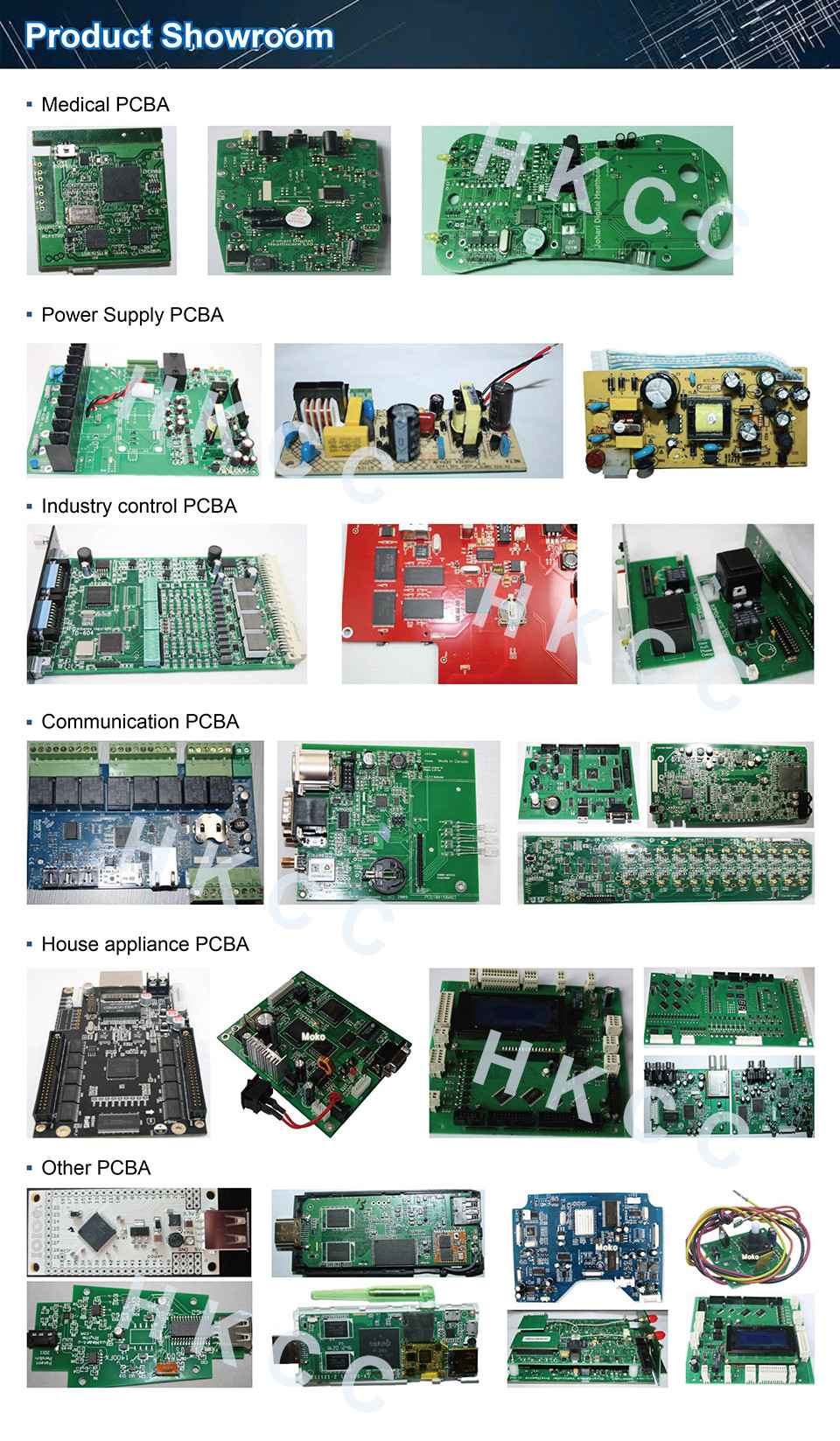 Remote Control PCB Assembly Power Supply , Converter Rigid Flex PCB Assembly