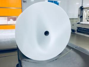 China Meshed 220cm 70gsm Garment Spunlace Nonwoven Cloths wholesale
