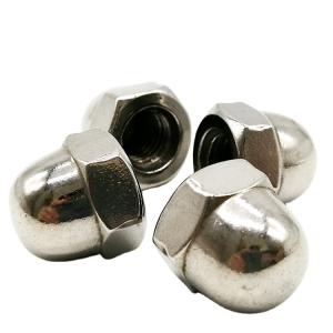 China Stainless Steel Domed Cap Nut DIN1587 Chromate Plated ODM Available wholesale