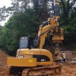 Dia1200mm W2300mm Excavator Rotary Piling Machine
