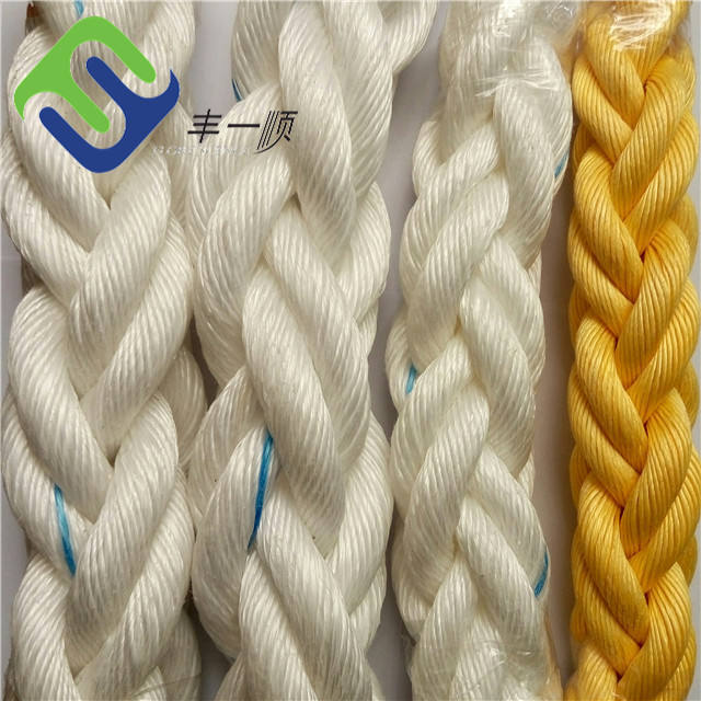 Towing 8 Strand PP Rope Floating Mooring Polypropylene Monofilament Rope