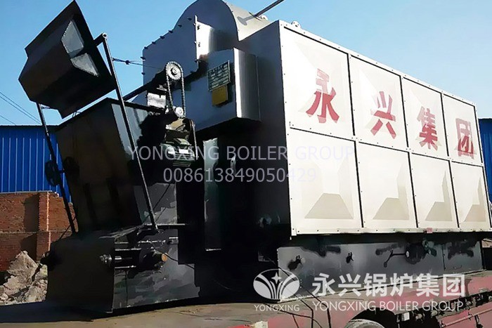 Industrial Coal Fired Steam Boiler Coal Powered Boiler With Water - Cooled Furnace