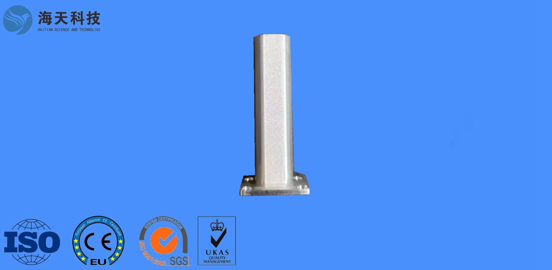 1.45GHz 2.20GHz frequency Lens Horn Antenna aluminum Material