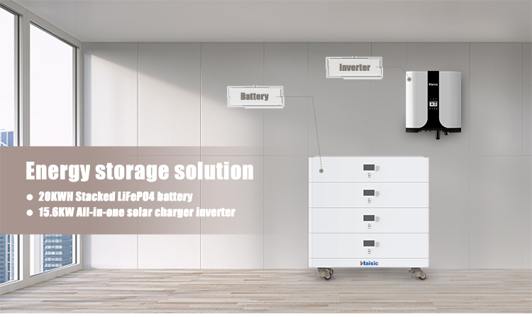 Hybrid Inverter Solar Energy Setup 20kw Panels and Battery Storage for Home Electricity