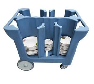 China SGS Adjustable Dish Caddies Equipped With 5&quot; Swivel Caster 94*71*81 Cm wholesale