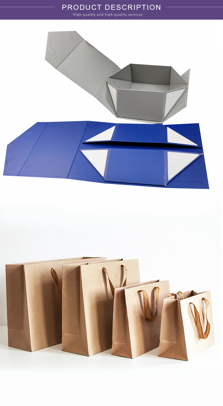 Kraft White Customized Gift Jewelry Packaging Paper Box for Watches and Earrings