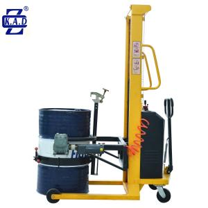 China Stainless 500kg Semi Electric Industrial Poly Hydraulic Drum Lifter wholesale