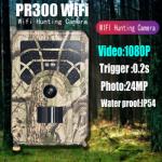 PR300A WIFI Hunting Camera IP54 Solar Powered