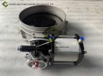 V1FS250GBN Single Flange Pneumatic Butterfly Valve 12.4kg for Mixing Plant
