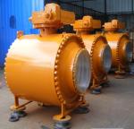 Trunnion Type BW Ends Connection Side Entry Ball Valve