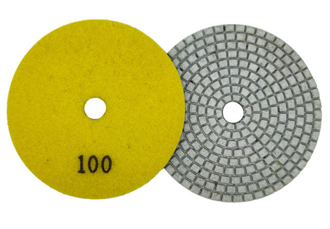 4Inch 5Inch Marble Diamond Tile Polishing Pads 1500 3000 BUFF