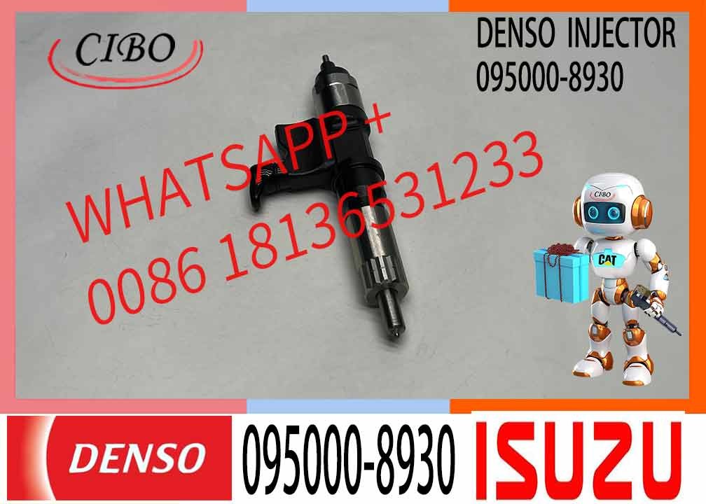095000-8930 1kd Diesel Fuel Injector Remanufactured Common Rail Diesel Injector For 8-98160061-0 4H07 Diesel Engine