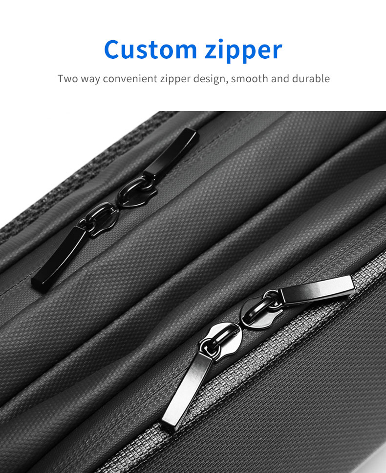 Factory wholesale waterproof Korean design crossbody bag custom fashion trend chest bag men sling bag