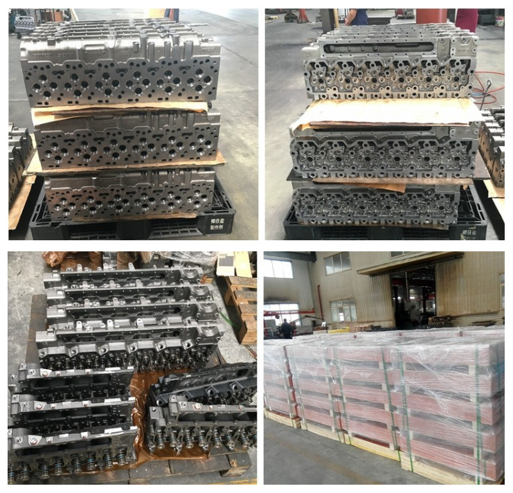 Complete Cylinder Head 4JB1 Used For Excavator SK60 Diesel Cylinder Head