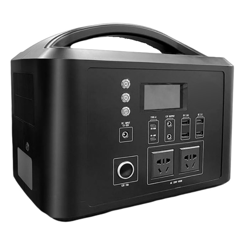 920Wh Outdoor Portable Power Station With Lithium Iron Phosphate Battery For Solar Power Storage