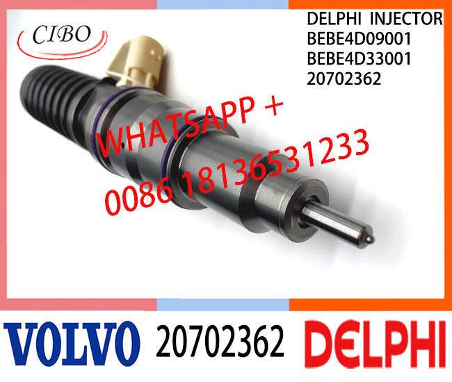 20702362 BEBE4D09001 Common Rail Fuel Diesel Injector 20702362 BEBE4D09001 BEBE4D33001 E3.18 for VOL / TRUCK
