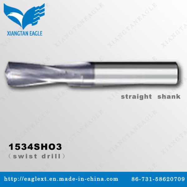 Good Quality Twist Drill for High Hardness Steel Processing, Straight Shank