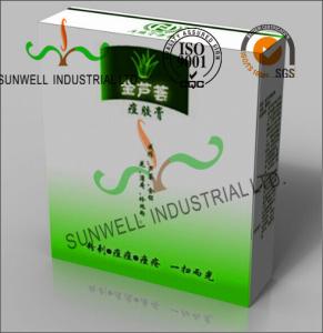 China Cardboard Pharmaceutical Packaging Label Boxes Glossy / Matt Lamimation wholesale
