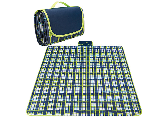 Polyester Waterproof Picnic Mat Backing For Beach Polyetser Peva Material