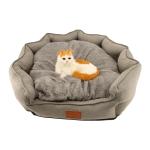 Velvet Cat Bed For Bedroom Cute 30cm 22 Inches 16inch Arctic