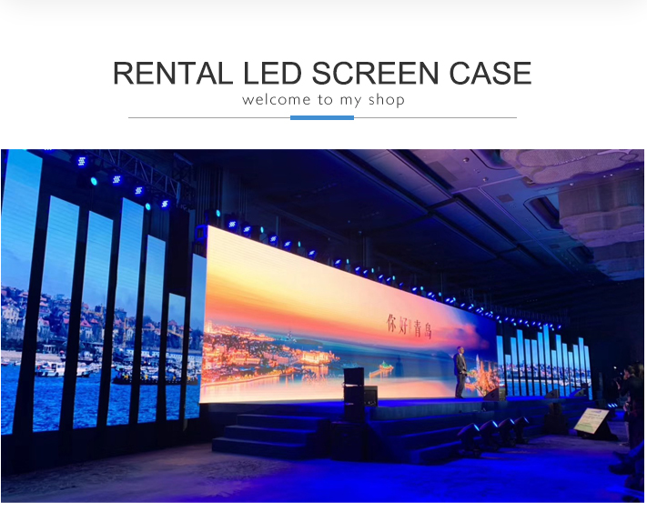 Full Color p2.84 Die Cast Aluminum LED Screen 500x500 Cabinet LED Wall Rental Backdrop Outdoor LED Display
