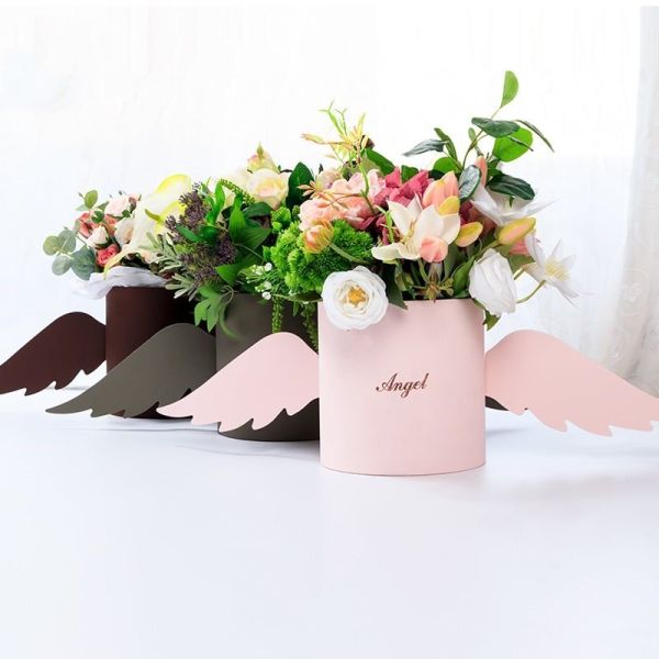 Bonbon Sustainable Happy Birthday Flower Box Packaging Personalized Cardboard Boxes