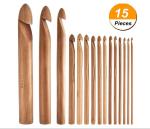 Weave Yarn Craft Bamboo Circular Knitting Needles Carbonized Bamboo Handle