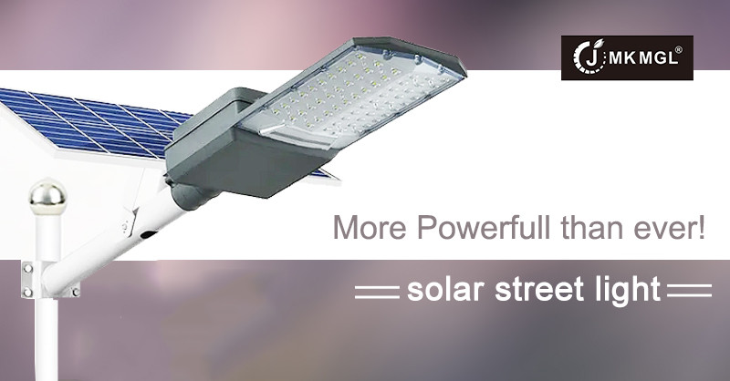 IP65 All In Two Solar Street Light Intelligent Aluminium LED Street Light 170lm/w