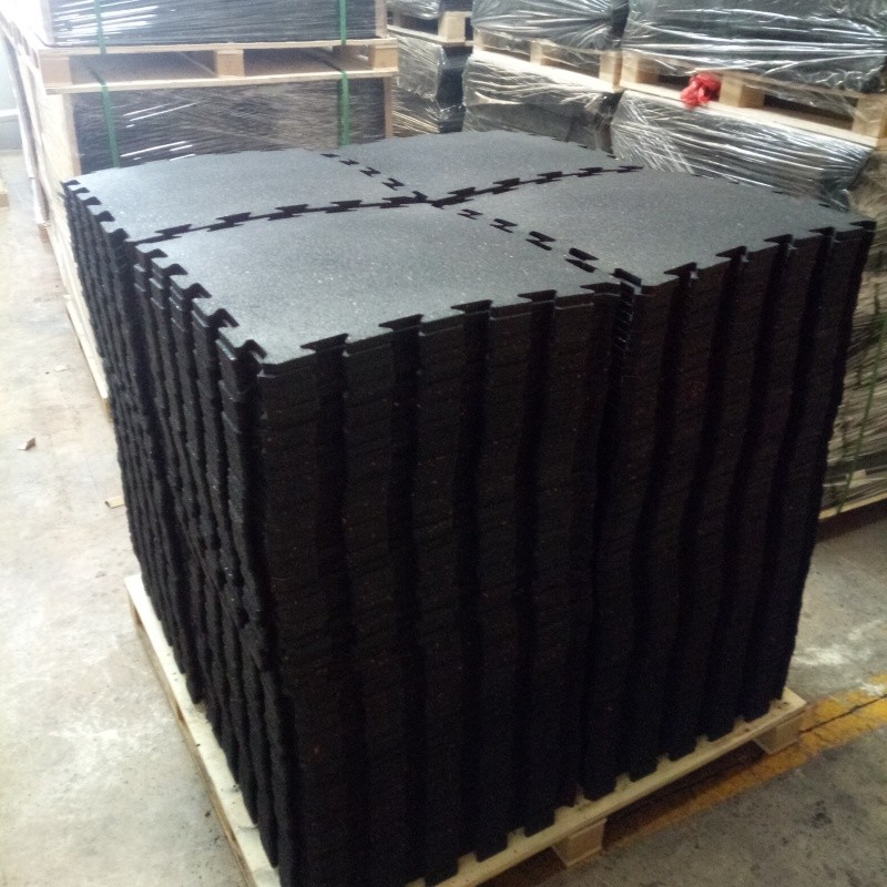 Cheap Quality Portable Interlocking Rubber Gym Rubber Floor Tiles Mat