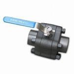 Class 800 3 Piece Forged Steel Ball Valve ASTM A105 / ASTM A182 F304 / F316